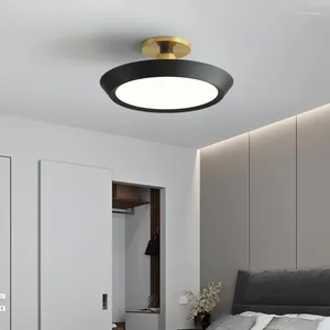 Plafondverlichting Nordic LED-slaapkamerlamp Eenvoud Moderne ronde studeerkamer Restaurant Creatieve persoonlijkheid Leven