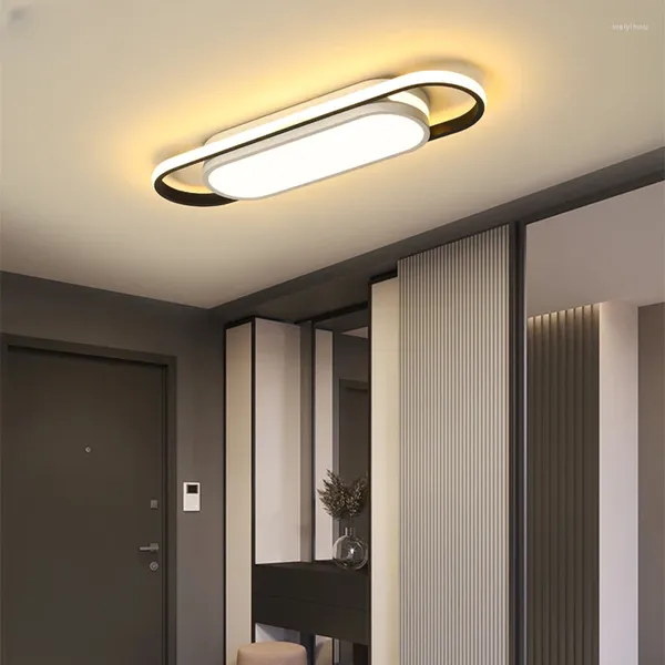Plafonniers lampe à LED nordique éclairage intérieur décoration de la maison chambre salon table à manger couloir vestiaire lumière