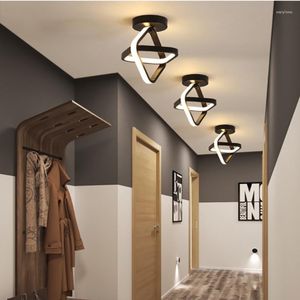 Plafondverlichting Nordic LED-licht Slaapkamer Woonkamer Kroonluchter Eetkamerlamp Gang Balkon Home Decor Verlichting