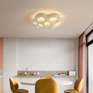 Plafondverlichting Nordic Minimalistische Bloemblaadje Wabi-Sabi LED Slaapkamer Lampen Kroonluchter Woonkamer Eetkamer Studeerkamer Home Decor Licht armatuur