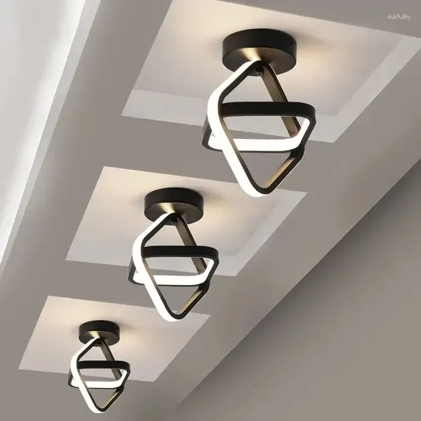 Lautres de plafond Nordic moderne LED LEAL LEIL POUR LE COURTAGE BALCON BALCO