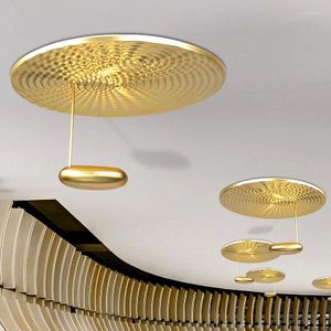 Plafonniers nordique postmoderne LED salon éclairage maison déco luminaires chambre éclairage Loft lampes