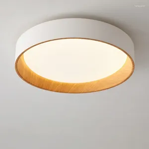 Plafondverlichting Nordic Ronde LED Dimbaar Voor Slaapkamer Woonkamer Track Badkamer Lampen Home Decor Glans Verlichtingsarmatuur