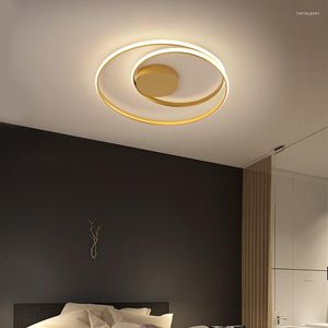 Plafondlampen Noordmatig met goud/zwart/wit voor slaapkamer salon woonkamer villa indoor decoratieve lampen AC90-260V armaturen