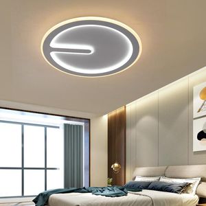 Plafondlichten Noordse smeedijzeren ijzeren led slaapkamer verlichtingsarmaturen Paneel Bedide Aluminium E27 lampenlamp