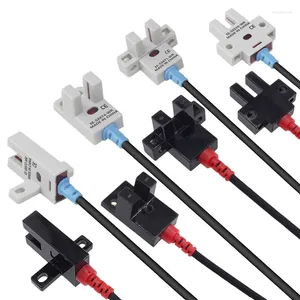 Plafondverlichting Po-elektrische schakelaar EE-SX670-1U-slot NPN-inductiesensor met 1 m PU-kabel Detectiebereik 5 mm SX671 SX672 SX674 Wit Zwart