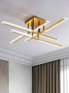 Plafonniers Postmoderne Lumière Chambre De Luxe Chambre Salon Balcon Lampe Simple Design Créatif