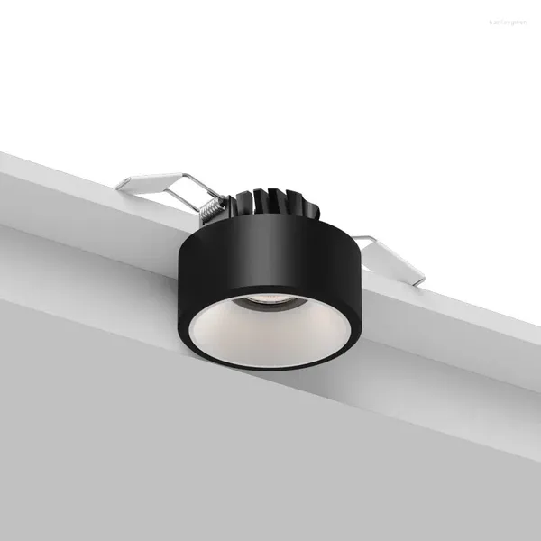 Luces de techo Downlight LED empotrado 8W Lámpara de foco de atención de aluminio Luz incrustada de aluminio Decoración del hogar moderno