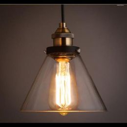 Plafonniers rétro Vintage Style industriel Edison lampe en verre pour chambre salon E27 maison Restaurant café décoration