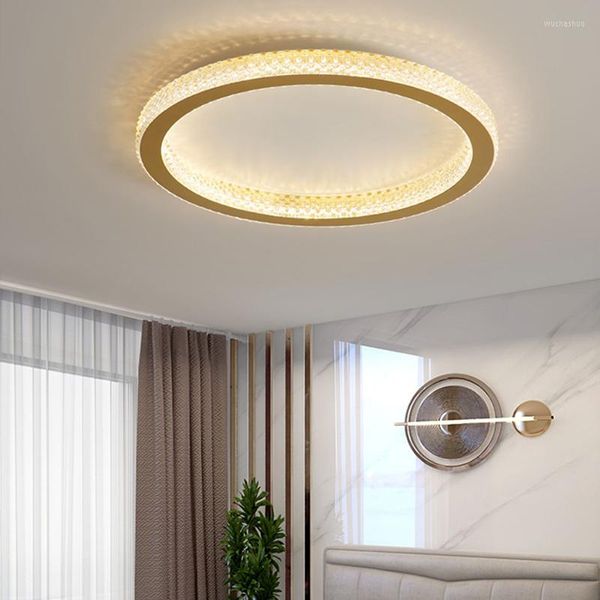 Plafonniers Ring LED Light convient à la décoration de la chambre des enfants étude balcon cuisine dimmable