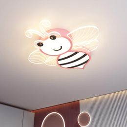 Plafondlampen kamer licht eenvoudige moderne slaapkamer creatieve bijen dragonfly kleuterschool led luminaire oppervlak gemonteerd luminaireceiling