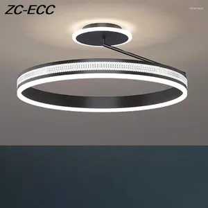 Luces de techo LED redondos para sala de estar dormitorio araña de arena de araña inmóvil Estudio de cocina de lámpara de oro/dorado