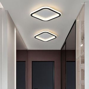 Plafonniers Simple Chambre Lampe Ultra-mince LED Lumière Salon Étude Pendentif Moderne Éclairage Décor Luminaires