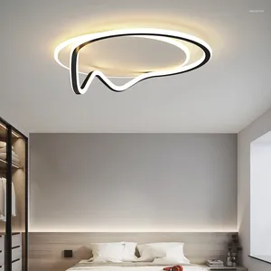 Plafonniers design simple chambre principale lumière salon étude moderne salle à manger protection des yeux enfants