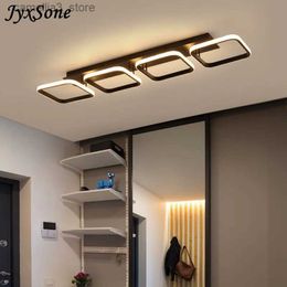 Plafonniers Simple variateur moderne plafond lustre décoratif LED lumières pour salon chambre couloir balcon couloir allée lampe intérieure Q231120