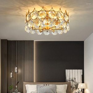 Plafondverlichting Eenvoudig postmodern licht Luxe kristallen lamp Scandinavische slaapkamer studeerkamer Eetkamer Woonverlichting