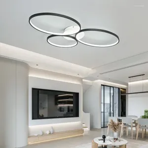 Lautres de plafond les lampes linéaires LED rondes simples