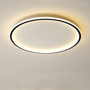 Plafonniers Smart Led Lampes 58W 48W 36W Panneau Moderne Pour Salon Chambre Éclairage Intérieur Blanc Chaud