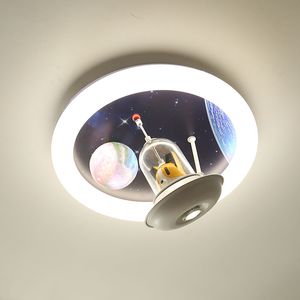 Plafondlampen ruimte mobilisatie kinderkamer lamp slaapkamer mode led moderne eenvoudige creatieve boy lampceiling