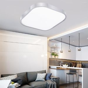 Luces de techo Lámpara LED cuadrada Panel de luz Downlight montado Accesorio de montaje empotrado Sala de estar Pasillo