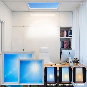 Plafondverlichting Stijl Blauwe Hemel Slimme Lamp Voor Badkamer Woonkamer Keuken Natuurlijke Verlichting Binnen Decor Dakraam