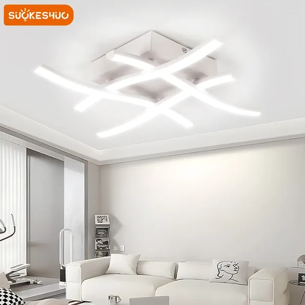 Loucles de plafond suokesuc nordique LED LIGNE LUMINE