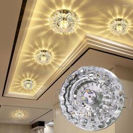 Plafondverlichting De Led Crystal Spotlight Ingebed Downlight Woonkamer Licht Gangpad Gang Sfeer