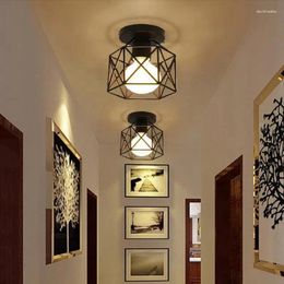Plafonniers vintage pour le salon Loft lampe intérieure de décoration intérieure de la lampe intérieure du restaurant pour balcon d'éclairage