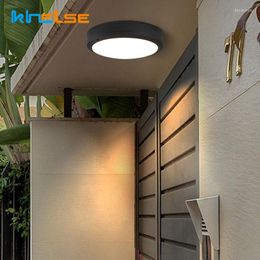 Plafonniers étanche éclairage extérieur salle de bain applique murale lampe affleurante lumière LED cuisine balcon porche porte luminaires 90-260V