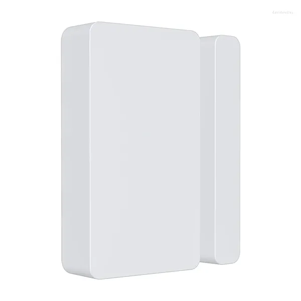 Plafoux Capteur de porte WiFi Intellect 2,4 GHz Avertissement de sécurité Durable Application Android IOS Smart Home Fambur White