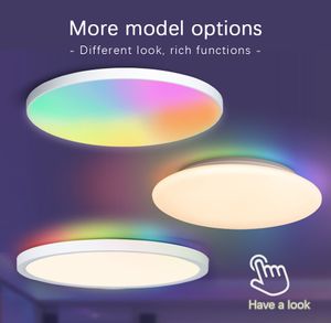 Plafondlampen met app spraakbesturing Alexa/Google Remote Control 220V Smart Lamp LED Light voor kamerslaapkamer