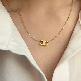 CEL Arc de Triomphe kubus diamanten hanger kettingen armband oorbellen ontwerpers sieraden voor vrouwen partij gouden heren ketting 765