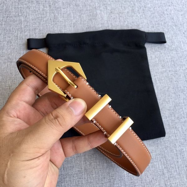 Cel ceinture de créateur de haute qualité ceinture en cuir authentique en vente ceinture luxe femme ceinture de luxe Largeur de boucle formelle 2,5 cm 002