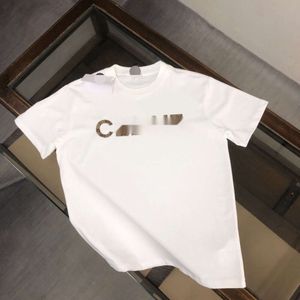 CEL T-shirt met korte mouwen voor heren, zomer, dunne ijszijde, losse oversized dikke trendy merk-T-shirt met halve mouwen voor vrijetijdskleding