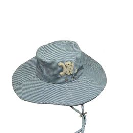Celiene CEL Beanie Sombrero de Calidad Superior Diseñador de Lujo Verano Cordón Sombrero de Pescador Moda para Hombres Sombrero Lindo para el Sol Viajes al Aire Libre Sombreado para el Sol Sombrero de Copa vacío Nuevo Estilo