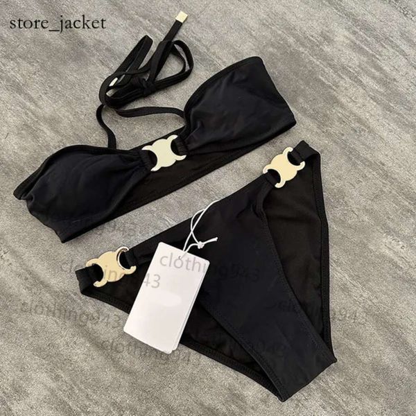 Celiene Swimsuit Diseñador de verano para mujer Celinr Set Swimsuit Set Staty Clear Strap Luxurys Swimsuit Stars Shape Cle Traje de baño Traje de natación ropa de playa 3298