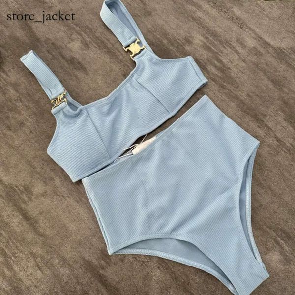 Celieneos Swimsuit Designer Summer Womens Celinr Set Swimsuits Store Clear Strap Luxurys Swimsuit Stars Shape Cle Traje de baño Traje de natación ropa de playa 6441