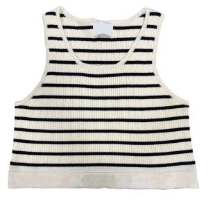 Vêtements de mode pour femmes Réservoirs de luxe Gilet en tricot Pulls T-shirts Designer Lettre rayée Hauts sans manche Gilet de créateur en tricot