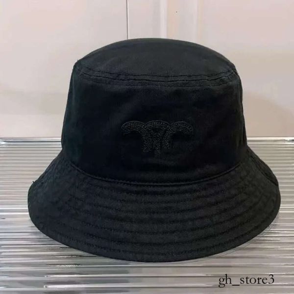 Celinee Hat Diseñador Celinee Arco de Triunfo de Alta Calidad Bordado Tridimensional Letra Sombrero de Cuenca Sombrero de Pescador Sombrero de Copa Visera Ancha Gorra Celinee 264