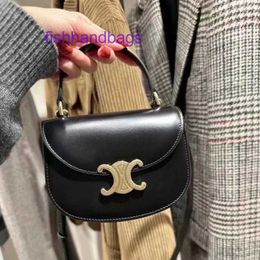 Celins's Designer-Tragetaschen im Angebot Tasche Hohe Version Sattel Mini Klein 2024 Neue trendige Damenhandtasche mit echtem Logo