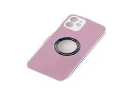 Cell Cases Multicolor Glass Mobiele telefoon Case Anti Falling Nieuw Highgrade Net Red Soft Soft Silica Gel Transparant2952191