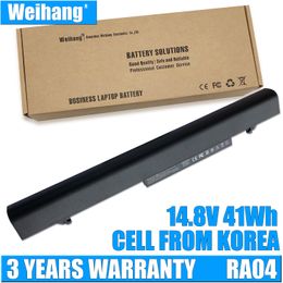 Cellule de corée 41Wh 2800mAh Weihang batterie RA04 pour HP ProBook 430 G1G2 H6L28AA H6L28ET HSTNN-IB4L 768549-001