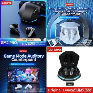 Mobiele telefoon Bluetooth-apparaat Len Gm2Pro Gaming-headset Draadloos Tra-lage latentie Lange levensduur Kip eten Luisteren Locatie Drop Delive Otcfd