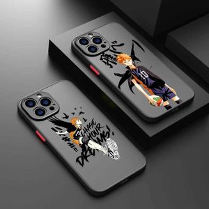 Bumpers de téléphone portable Haikyuu Animation pour iPhone 15 14 13 12 MINI 11 XS XR X 8 7 PRO MAX PLU