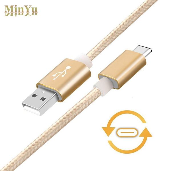 Câbles de téléphone portable Type USB Type C Synchronisation rapide Câble de charge pour Huawei P9 / P9 Plus / Honor 8 Honor V8 Note