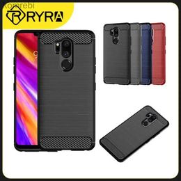 Étuis pour téléphones portables 1/2 pièces RYRA housse de protection pour LG G7 ThinQ étui de téléphone portable peau de couverture multicolore pour LG G7 boîte de protection antichoc L240110