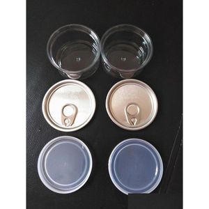 Mobiele Telefoon Gevallen 3.5 Pot Blikjes Fles Helder Huisdier 100Ml 65X3M Plastic Keuken Opslag Containers Bloemen aluminium Deksel Hine Close Se Dh1Lt