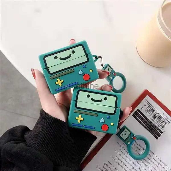 Cas de téléphone portable 3D mignon dessin animé jeu console forme souple silicone sans fil étui pour écouteurs pour Airpods 1/2/3 / Pro couverture de boîte de charge YQ240117