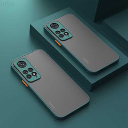 Fundas de teléfono móvil ARMOR mate acrílico suave funda de teléfono para Redmi Note 12 11s 10s 11 Pro + 5G 10 8 9 9S Redmi 10C 12C 10 9A POCO X5 Pro