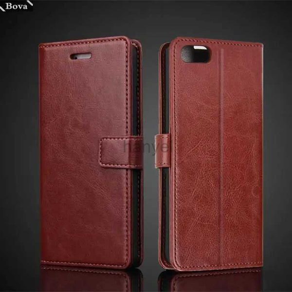 Fundas para teléfonos móviles Funda para ASUS Zenfone 4 Max ZC520KL Funda con tarjetero Pu Funda con tapa de cuero Cartera retro Bolsa para teléfono equipada con negocios 2442